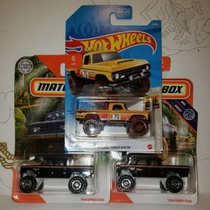 MATCH BOX DODGE D200